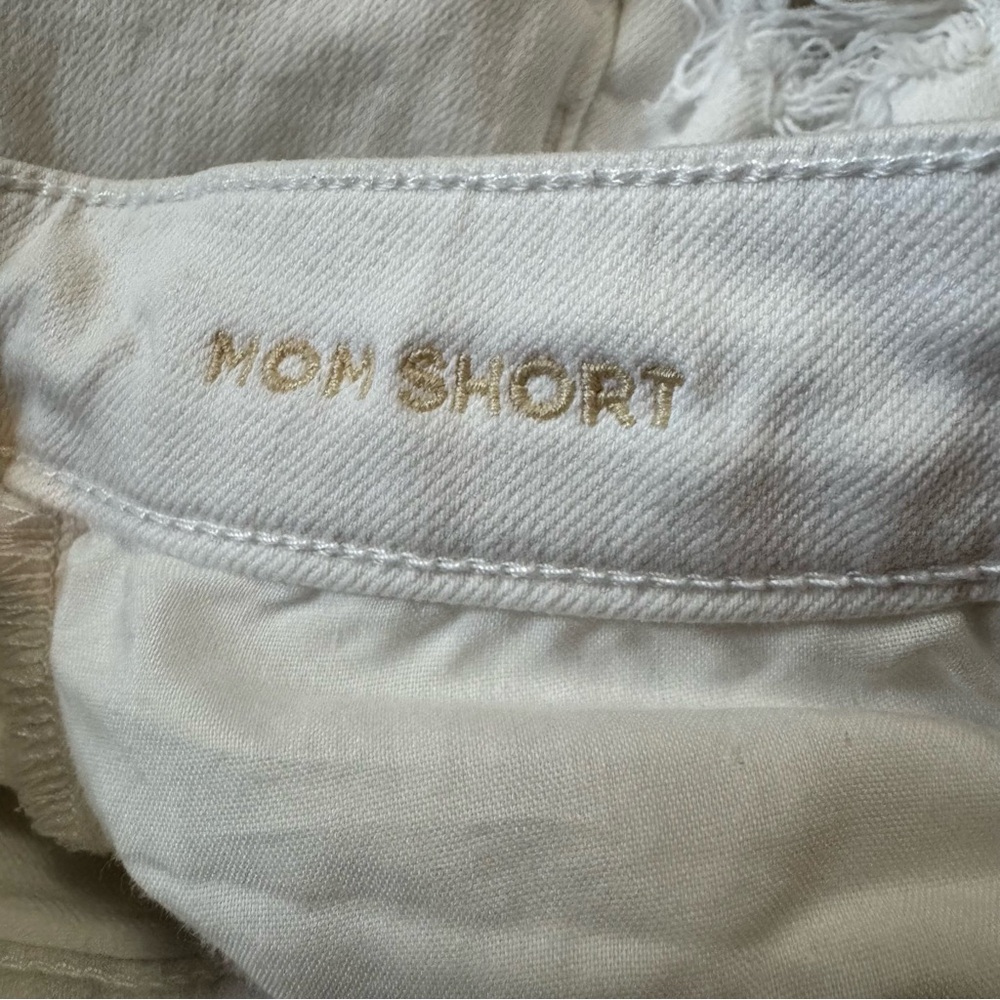 American Eagle Distressed White Mom Shorts - Picture 5 of 6